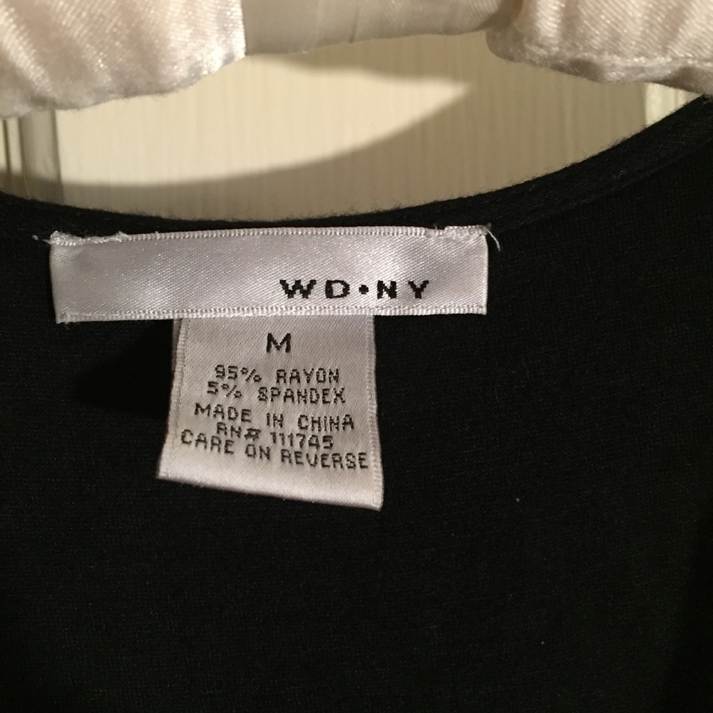 wd.ny cocktail short dress metallic embroidered - Picture 5 of 5